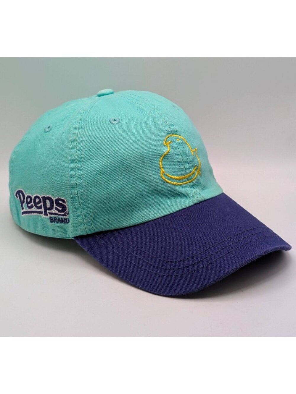 Peeps Marshmallow Candy Easter Hat Cap Unisex Adult OSFM Adjustable Strap Back